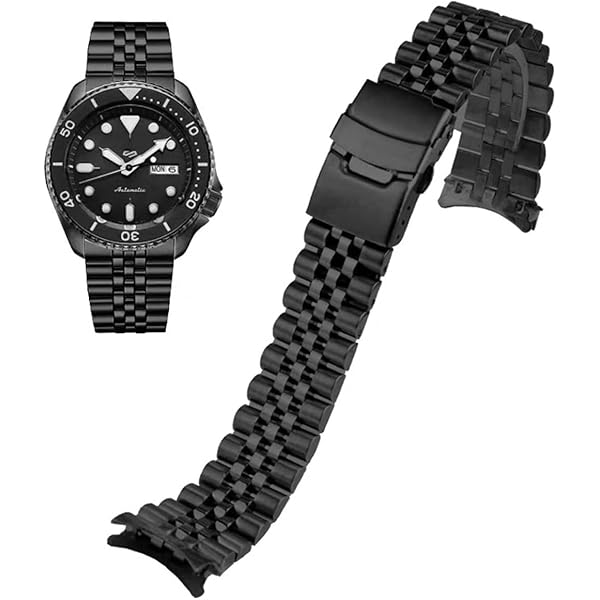 Amazon.com: 22mm Super-J Louis 316L Stainless Steel Watch