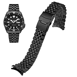 Danxancy Stainless Steel Watch Band Curved Ends