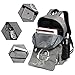 Luminous School Backpack, Unisex Oxford Laptop Backpack School Bag with USB Charging Port