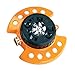 Dramm Available 15022 ColorStorm 9-Pattern Premium Turret Sprinkler with Heavy-D, Orange