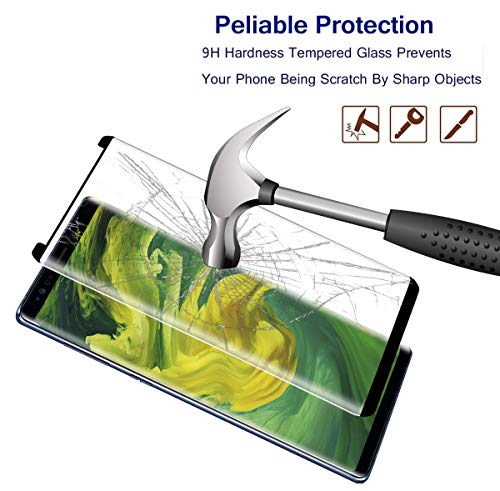 image for my-handy-design [2Pack] Galaxy Note 9 Screen Protector, Note 9 Tempere