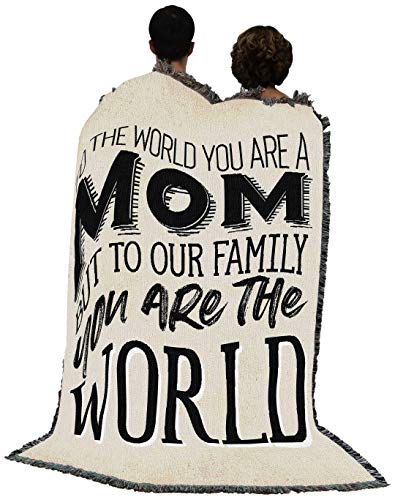 Cotton Woven Blanket for Mom - Image 4