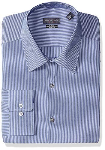 van heusen men's flex collar slim fit stretch dress shirt