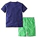 Fiream Boys Cotton Skate Printing Clothing Sets Summer Shortsleeve t-Shirts and Shorts 2 Pieces Clothing Sets(18038,2-3YRS)
