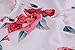 Lovaru Women's Plus Size Fashion Cold Shoulder Floral Tunics Top Blouse Pink 3XL