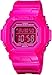 Casio Women's BG5601-4DR Baby-G Square Luminous Color Pink Digital Watch
