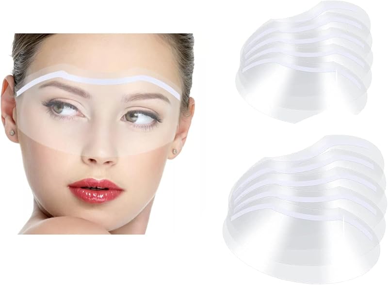 Siqian Clear Face Visors 10 Pcs Eye Shield Transparent Eyelash Shield Shower