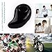 QZTELECTRONIC S530 Universal Mini Wireless in-Ear Earphone with Bluetooth 4.0 Stereo for iPhone Samsung (Black)