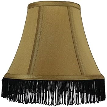 Urbanest Silk Bell Lamp Shade, 5-inch by 9-inch by 7-inch ...