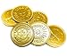 Foiled Again! Chocolate St. Patrick’s Day Coins - Gold Belgian Milk Chocolate - Irish St. Pat's Designs - Bar Party Favors - Goody Bag Candy - 1 pound - 80 Coins