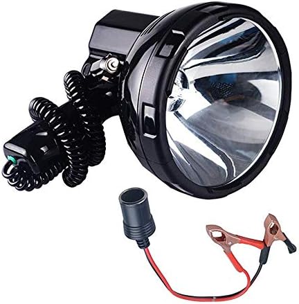IWEMJJ Handheld Searchlights Bright Available HID Spotlights 220W Xenon Searchlights Hunting 12V Searchlights 35w 55w 65w 75w 100w 160w Searchlights Off-road Vehicles Driving Outdoor Fishing Lights Hu