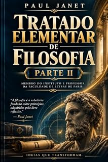 Livro Tratado Elementar De Filosofia por Paul Janet Tomo Segundo