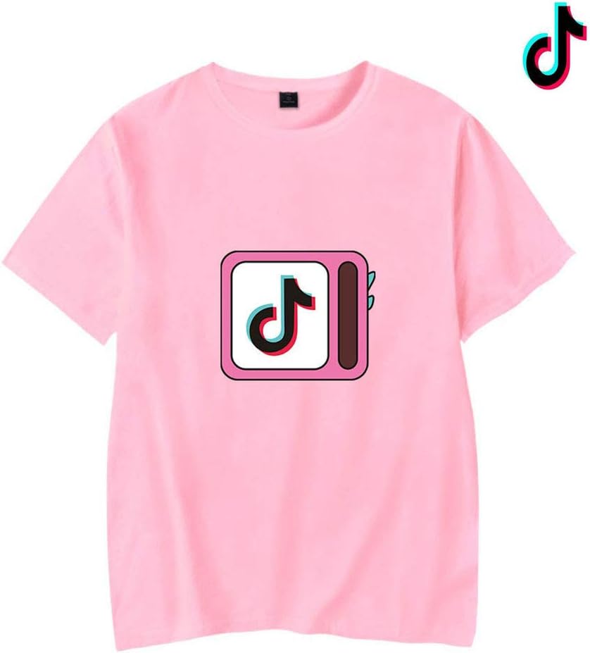 Love Broadcast Vibrato Live T-Shirt - Men and Women 3D Print Short Sleeves,Cotton Fashion Sweatshirt Suitable for Life/Party/Gift/Child/Teens