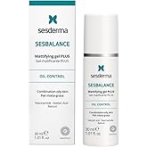 Sesderma SESBALANCE Mattifying Gel Plus | Acne-Prone Skin | Oil Control | Combination Skin, 1.0 fl oz