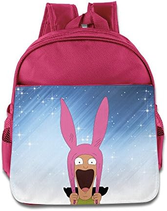 ELF STORY - Bob's Burgers Little Kid Baby Boys Girls Toddler School Bag Pink