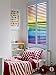 Piokio Multi Colored Rainbow Washi Tape Set of 10 Rolls, Craft Colorful Masking Tapes for Kids
