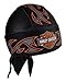 Harley-Davidson Men's Tribal Bar & Shield Air Flow Mesh Headwrap, Black HW18930