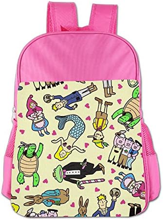 16.23oz Unisex Easily Cleaned Bookbag Reusable Beauty Fish Turtle