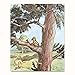 Classic Winnie the Pooh Art Prints (Baby Nursery Wall Decor) 8x10 Unframed, Set of 4
