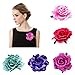Ever Fairy Bride Women Rose Flower Wreath Crown Hairband Wedding Garland Elastic Headband Hair Accessories