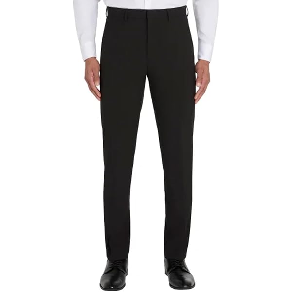 Alfani Men's Slim Fit Stretch Pants (Dark Sand, 34x29) at Amazon Men's  Clothing store
