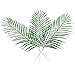 XHSP 11 40pcs Fake Faux Artificial Tropical Leaves Green Single Leaf Palm for Home Kitchen Party Decorations Handcrafts