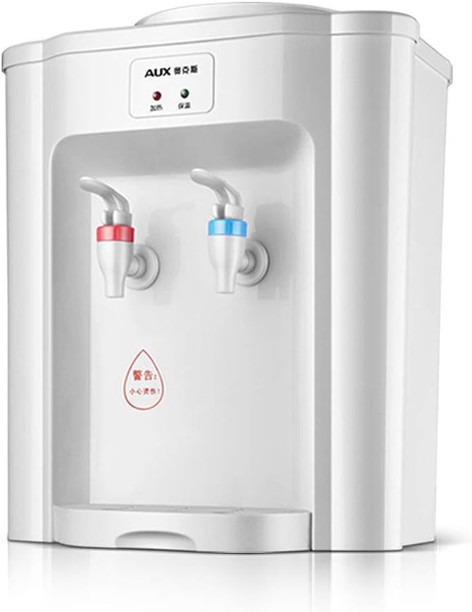 White Small Bottleless Water Dispenser Countertop, Top Loading Mini Hot And Cold Water Dispensers Quiet, Household Water Cooler Dispenser Energy Saving