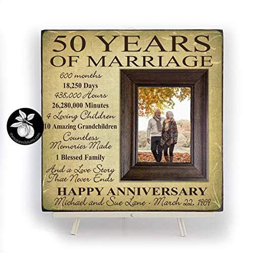 50th Anniversary Gifts For Couples Picture