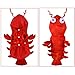 Lobster Dog Costume Halloween Dog Costumes, Halloween Costumes for Small Medium Large Dogs Lobster Pet Halloween Cat Apparel Dogs Cosplay Clothes for Christmas Special Events Photo Prop