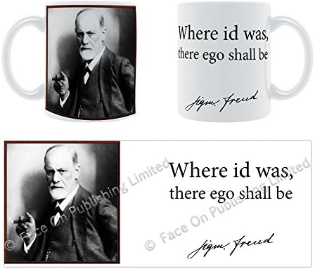 Where id was, Sigmund Freud - Mug