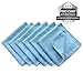 Pro Chef Kitchen Tools Microfiber Cleaning Cloth - Household Wipes And Cloths - Stainless Steel Polish For Appliances And Window Glass Cleaner - Streak Free For Bathroom Mirror - Wet Dry Towel Set 6