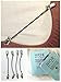 Strong Elastic Bed Sheet Fasteners Grippers Suspenders (Set of 4)