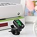 NIUBIER Guitar Tuner Digital Clip-on Tuner for Acoustic Electric Classical Guitars,Ukulele,Bass,Violin,Mandolin,Banjo,Large Clear LCD Display for Guitar Tuners,Cello Tuner with Guitar Picks