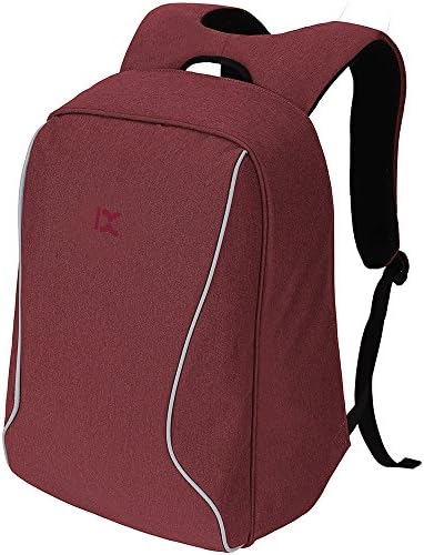 Anti Theft Laptop Backpack Shockproof Business Travel Bag Lightweight Water Resistant College School Daypack (Red)