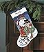Dimensions Santa and Snowman Stocking Cross Stitch Kit
