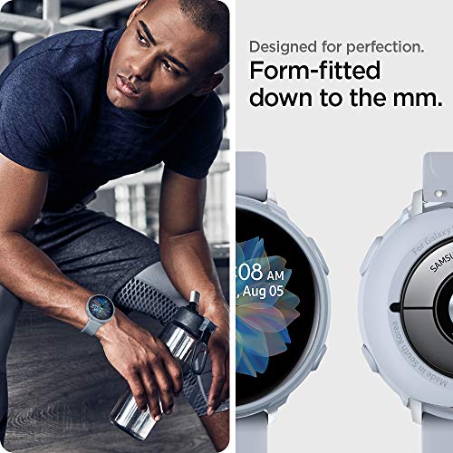 Spigen Liquid Air Armor Funda Protectora Compatible con Samsung Galaxy Watch Active 2 44mm (2019) - Nube Plateado - Imagen 6