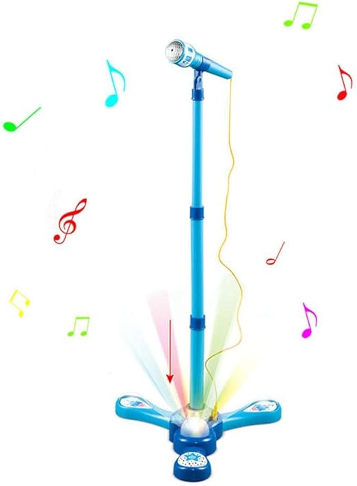 kids microphone and stand