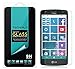 TechFilm®- LG Lancet [Tempered Glass] Screen Protector, Premium Ballistic Glass Round Edge [0.3mm] Ultra-Clear Anti-Scratch, Anti-Fingerprint, Bubble Free, Maximum Screen Protection from Bumps, Drops, Scrapes, and Marks [1 Pack]- Retail Packaging
