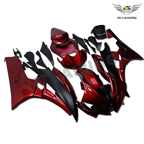 NT FAIRING Red Black Injection Mold Fairing Fit for Yamaha 2006 2007 YZF R6 New Painted Kit ABS Plastic Motorcycle Bodywork Aftermarket - Thumbnail 2