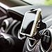 Car Mount New Trent Air Vent 360 Universal Smartphone Stretchable Durable Car Mount Holder Cradle for iPhone 6s 6 Plus 5 5s 5c 4 4S Samsung Galaxy S5 S4 S3 Note 3 and All Smartphones - Black