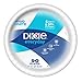 Dixie Paper Plates, 8 ½ inch, Dinner Size Printed Disposable Plate, 90 Count (Pack of 1)Packaging and Design May Vary