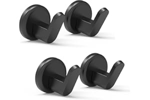 Ant Mag Magnetic Hooks Heavy Duty for Hanging Utensils Grills Keys Coats for Home Kitchen Refrigerator 4 Pack