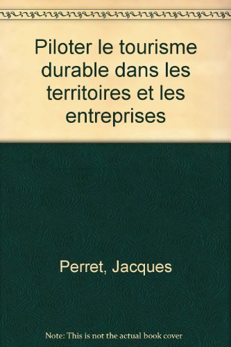 Piloter le tourisme durable