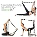 Liryo Yoga Strap with Loops - Include Cooling Towel, Exercise Poster, e-Book & Carry Bag
