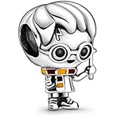 CHARMY´S Sterling Silver Harry Potter Charm Compatible with Pandora Charms for Women, Charm Bracelet, Necklace Charms & Bracelets – Cute Hogwarts Harry Potter Charms for Bracelets