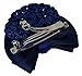 Women Bun Cover Net Snood Bowknot Decor Barrette Hair Clip (4)