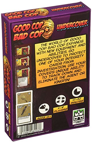 Good Cop Bad Cop Undercover Board Game