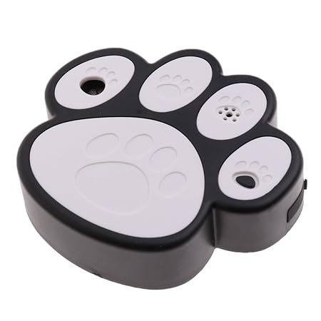 perfk Haustier Hund Ultraschall Stop Rinde Anti-Bell-Steuergerät Batteriebetrieben