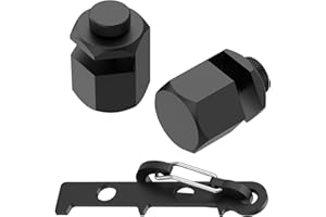 OWTWCNL Stair Gauge Tool, Aluminum Framing Square Stair Gauges, 4.7x2.1cm/1.85x0.83 inch
