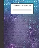 Composition Notebook: Mermaid Enchantment College Ruled Notebook Lined School Journal